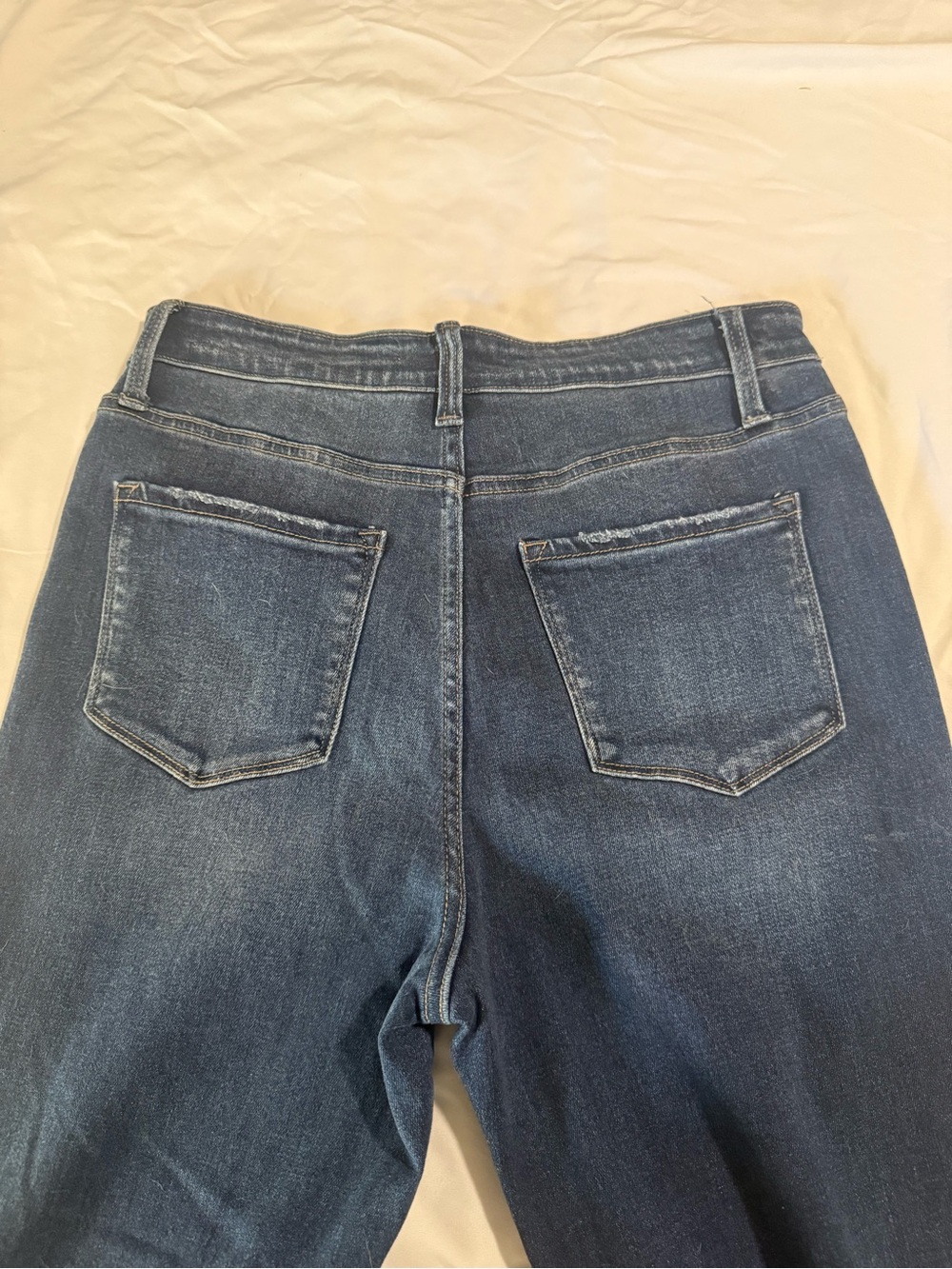 NWT Lovervet by Vervet Tummy Control Bootcut Jeans Size 30 / 11 Dark Wash Sample - Picture 7 of 8